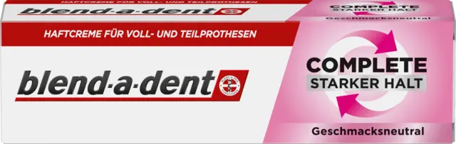 Haftcreme Complete Geschmacksneutral von BLEND-A-DENT