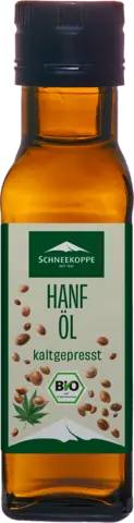 Bio Hanföl kaltgepresst von SCHNEEKOPPE
