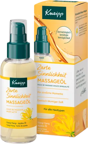 Zarte Sinnlichkeit Massageöl von KNEIPP
