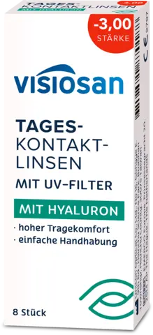 Tageslinse Hyaluron -3.0 von VISIOSAN