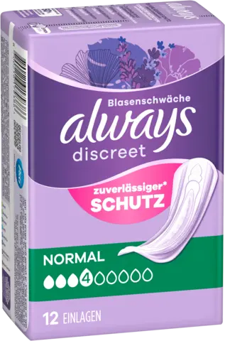 Discreet Inkontinenz Normal von ALWAYS
