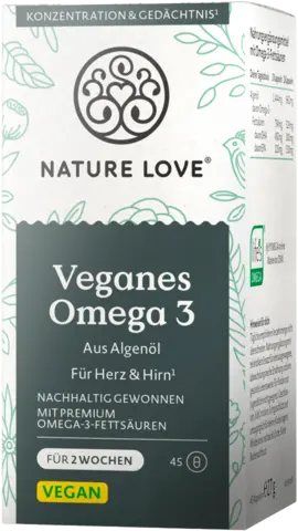 Veganes Omega 3 von NATURE LOVE