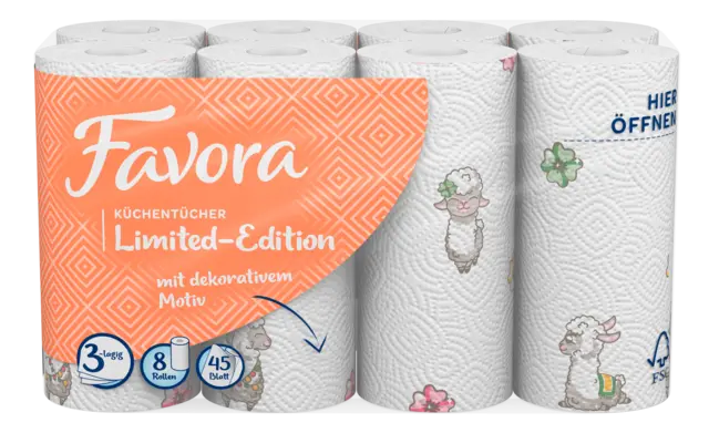 Küchentücher Limited-Edition 3lg von FAVORA