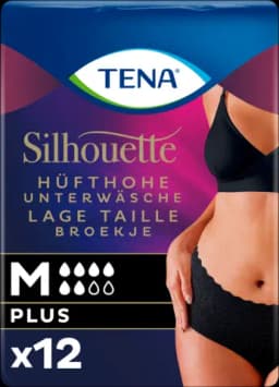 Silhouette Plus black M von TENA