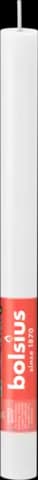 Tafelkerze Rustik cloudy white 2,3 x 27 mm von BOLSIUS