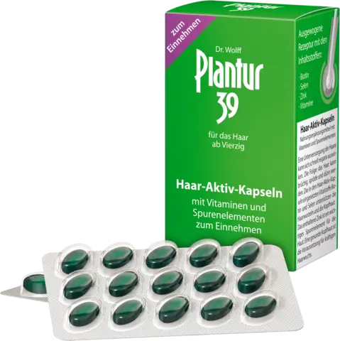 Haar-Aktiv-Kapseln von PLANTUR 39