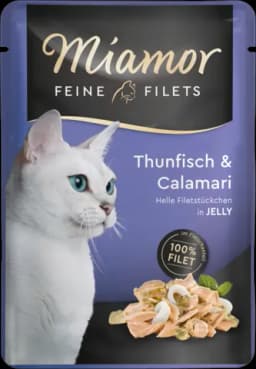 Feine Filets in Jelly Thunfisch & Calamari von MIAMOR