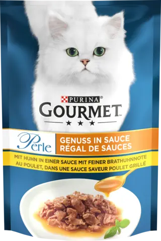 Gourmet Perle Genuss in Sauce mit Huhn von GOURMET