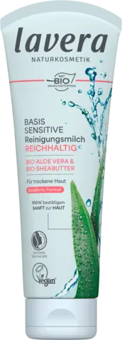 Basis Sensitiv Reinigungsmilch von LAVERA