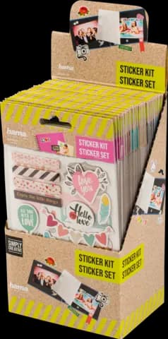Sticker-Set sortiert 30-teilig von HAMA