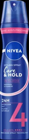 Hair Care Styling Spray Care&Hold 24h natürlicher Halt von NIVEA