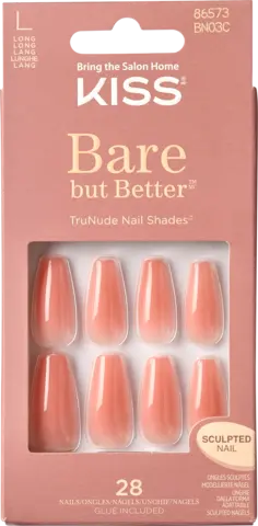 Bare But Better Nails Nude Glow von KISS