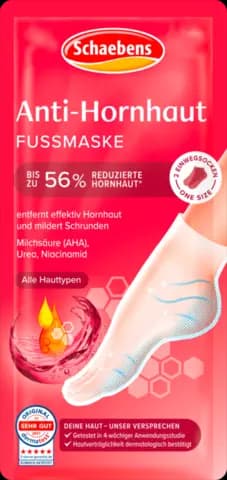 Fußmaske Anti-Hornhaut 2ST von SCHAEBENS