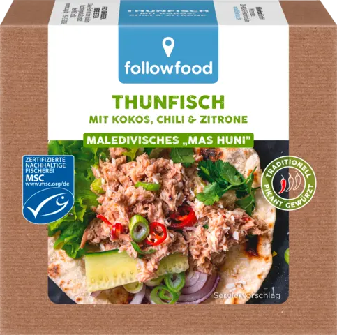 MSC Thunfisch Maledivisches "Mas Huni" von FOLLOWFISH