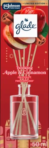Raumduft Warm Twinkling Apple&Cinnamon 50ml von GLADE by BRISE