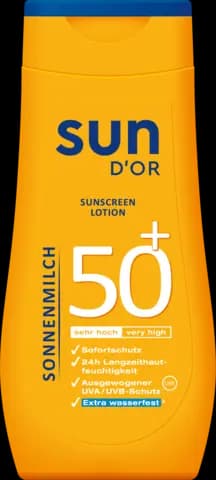 Sonnenmilch LSF 50+ von SUN D'OR