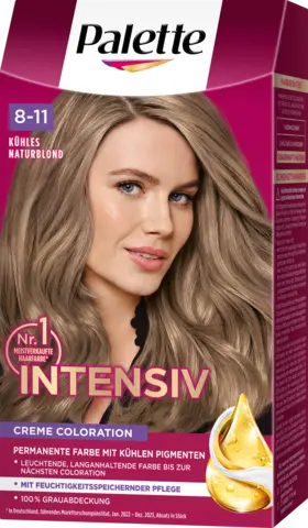 Intensiv Creme Coloration 8-11 Kühles Naturblond von POLY PALETTE