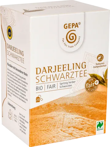 Bio Schwarztee Darjeeling von GEPA
