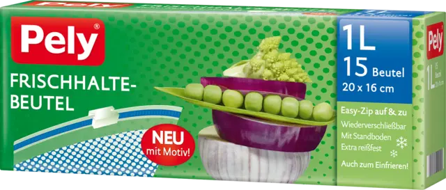 Frischhalte-Beutel 1 l von PELY