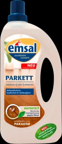 Bodenpflege Parkett von EMSAL