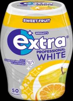 Extra Professional White Sweet Fruit Dose von WRIGLEY´S