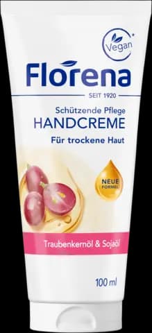 Schützende Pflege Handcreme für trockene Haut von FLORENA