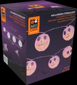 Halloween Lichterkette Skelett von DIV.SAISONMARKEN