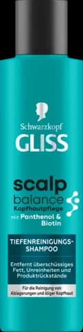 Gliss Tiefenreinigungs-Shampoo Scalp Balance Kopfhautpflege 200ml von GLISS KUR