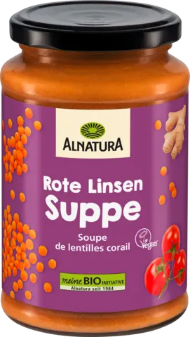 Bio Rote Linsen Suppe von ALNATURA