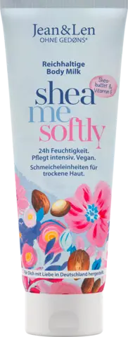 Reichhaltige Bodymilk mit Sheabutter von JEAN & LEN