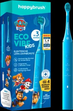 Eco Vibe Kids Lern-Zahnbürste von HAPPYBRUSH