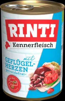 Kennerfleisch mit Geflügelherzen von RINTI