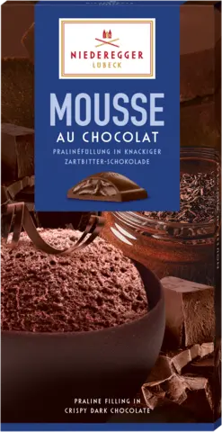 Praline Tafel Mousse au Chocolat von NIEDEREGGER