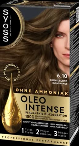 Oleo Intense Permanente Öl-Coloration 6-10 dunkelblond von SYOSS