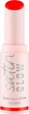 Lipstick Satin Glow Luminous Shine coral it a day 07 von ESSENCE