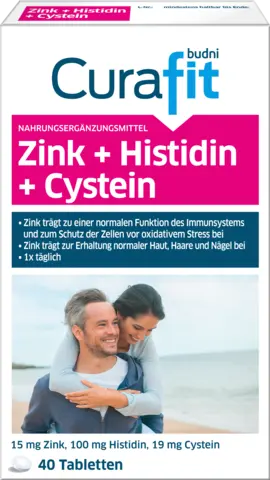Zink + Histidin + Cystein von CURAFIT