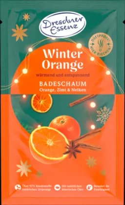 Badeschaum Winterorange von DRESDNER ESSENZ
