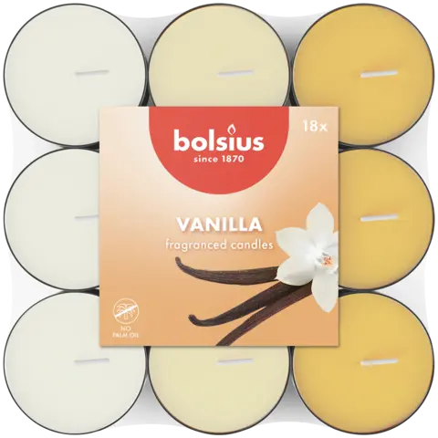 Duftteelichter vanille von BOLSIUS