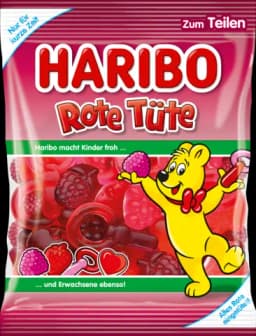 Rote Tüte von HARIBO