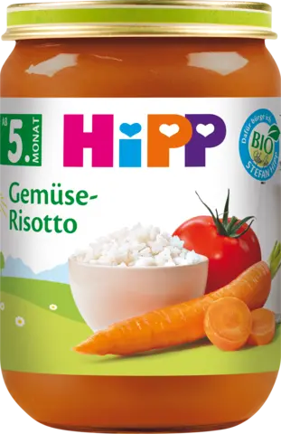 Bio Gemüse-Risotto nach 4. Monat von HIPP