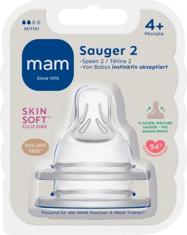 Sauger Gr.2 4+ Monate von MAM