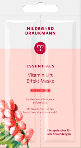 Essentials Vitamin Lift Effekt Maske von BRAUKMANN