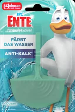 Turquoise Splash Einhänger von WC ENTE
