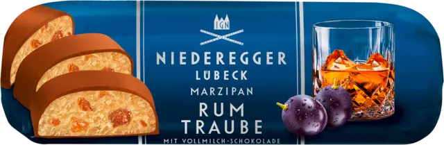 Marzipanbrot Rum Traube von NIEDEREGGER