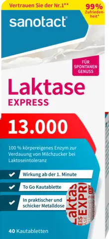 Laktase Express 13.000 von SANOTACT