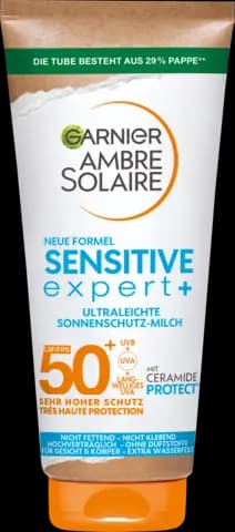 Sensitive expert+ Sonnenschutz-Milch LSF 50+ von AMBRE SOLAIRE