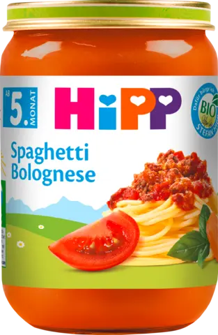 Bio Spaghetti Bolognese ab 5. Monat von HIPP