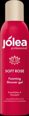 Soft Rose Duschschaum mit Rosenblüten- und Mandelextrakt von jolea