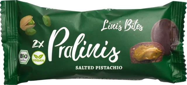 Bio Pralinis Salted Pistachio von LINI'S BITES