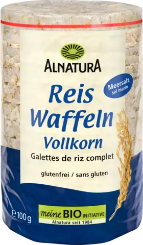 Bio Reiswaffeln Meersalz von ALNATURA